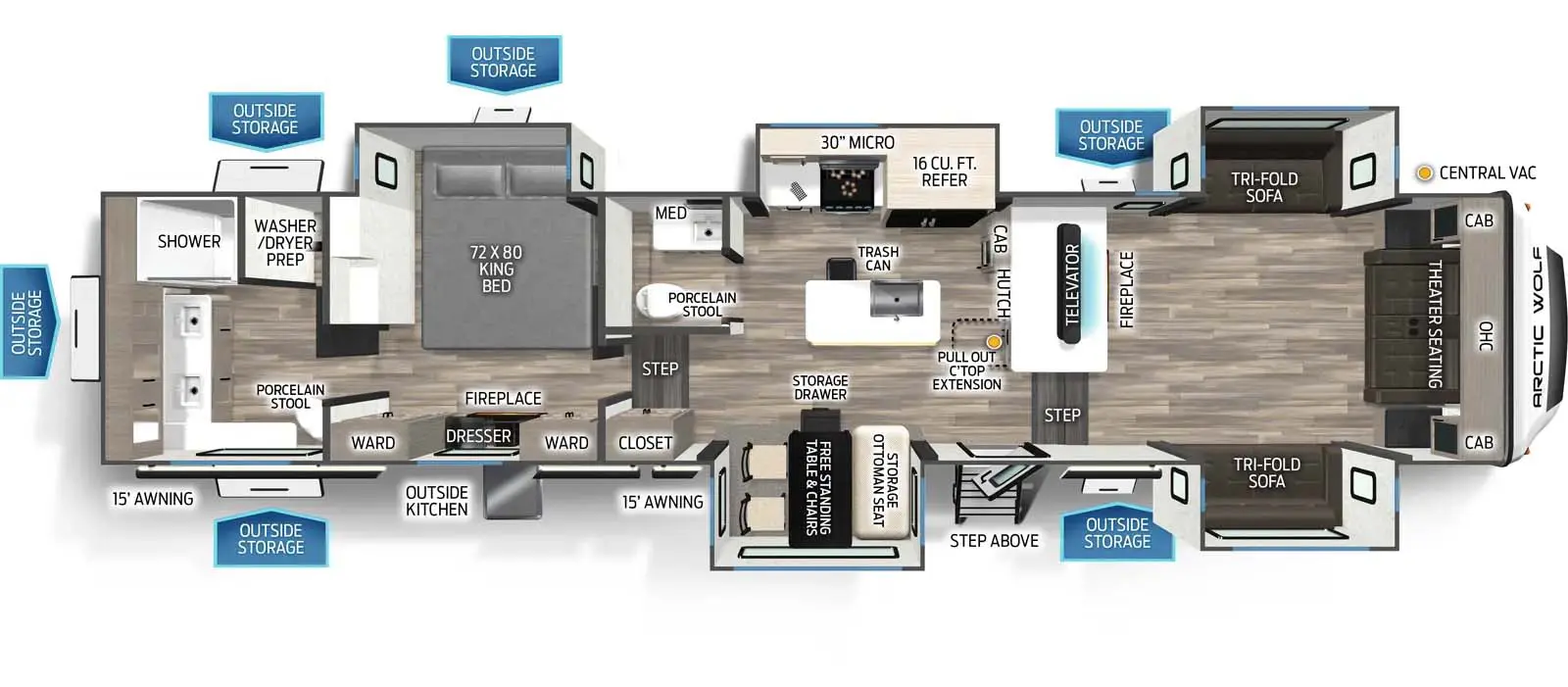 3950SUITE Floorplan Image